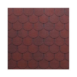Tegola bituminosa Tegola canadese Premium Traditional 3,05 mq 2111030001010 rosso sfumato