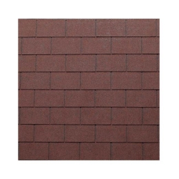 Tegola bituminosa Tegola canadese Premium Rectangular 3,05 mq 2101030001003 rosso spagna
