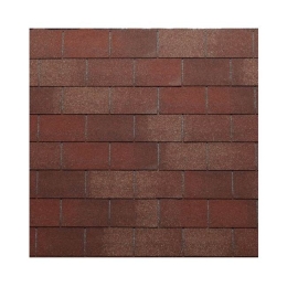 Tegola bituminosa Tegola canadese Premium Rectangular 3,05 mq 2101030001002 rosso sfumato