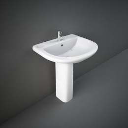 Lavabo 55 x 66 cm con colonna Orient Rak Ceramics