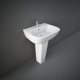 Lavabo 60 cm con colonna One RAK Ceramics ONWB00002