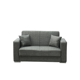 Divano 2 Posti Clic-Clac 159x84x82 Futuro Mina 11 Grigio