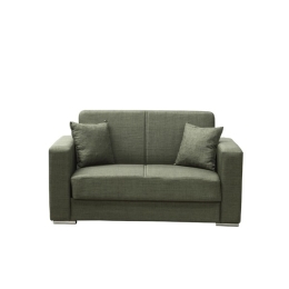 Divano 2 Posti Clic-Clac 159x84x82 Futuro Mina 19 Verde Oliva