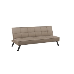 Divano Prontoletto 3 Posti 180x81x79 Tessuto Di Lino Classic Beige