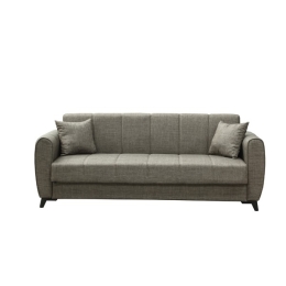 Divano Prontoletto 3 Posti 210x78x78 Delhi Mina 07 Tortora