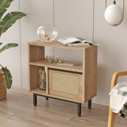 Tavolino Laterale Per Divano Da Salotto 60x25x60 Ocean Juta