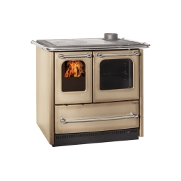 Cucina A Legna 7,5 kW Con Forno Sovrana Easy 2.0 La Nordica Cappuccino