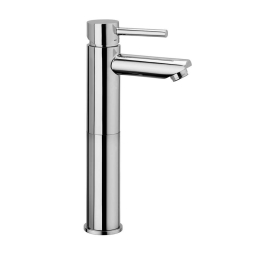 Miscelatore lavabo prolungato Paffoni serie Stick senza scarico cromato SK071HCR120