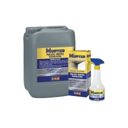 Pulitore Per Muffa Rapido Tanica Da 5 Lt Detergente Muffyxid Faren