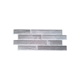 Rivestimento Effetto Muretto 16x40 Gres Porcellanato Creta Grigio