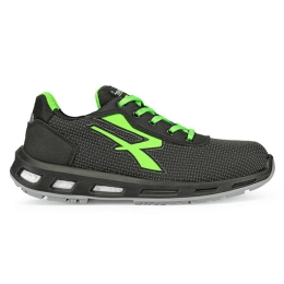 Scarpe antinfortunistiche U Power STRONG S3 CI SRC ESD nero/verde