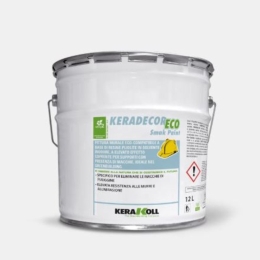 Keradecor Eco Smak Paint Bianco 4 Lt Kerakoll Pittura Antimacchia, Antifumo, Antimuffa