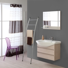 Scala Portasciugamani Da Bagno In Acciaio Cromato Arredo Moderno