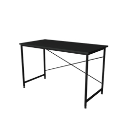 Scrivania Stile Industrial Ferro E Legno 120x60x73 Adam Antracite