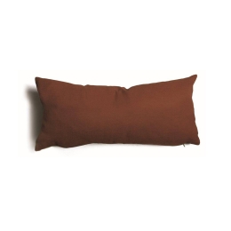 Cuscino rettangolare da salotto 30x60 cm Tulipano Marrone
