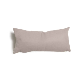 Cuscino rettangolare da salotto 30x60 cm Tulipano Tortora