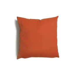 Cuscino quadrato da salotto 43x43 cm Tulipano Ruggine