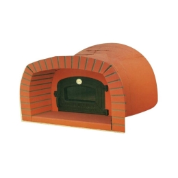 Forno a legna prefabbricato 80 x 70 cm con cappetta mod. 6B Di Fiore Forni
