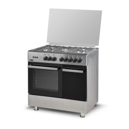 Cucina A Gas 90 Cm Con Forno E Porta Bombola Ermes Samet