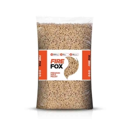 Pellet di legno 100% abete EN PLUS A1 Fire Fox 15 kg bancale 75 sacchi