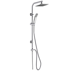 Colonna doccia regolabile 100 cm con soffione 20x20 cm Easy 03 Gedy