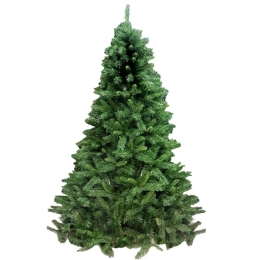 Albero di Natale abete artificiale verde altezza 180 cm Dolomiti 830 rami