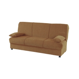 Divano Letto 3 Posti 190x81x90 Con Contenitore Cosy Bacos Mattone