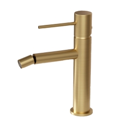 Miscelatore Per Bidet In Ottone Oro Spazzolato Smooth Rubicer