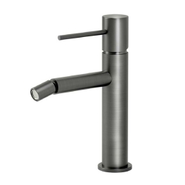 Miscelatore Per Bidet In Ottone Grigio Satinato Smooth Rubicer