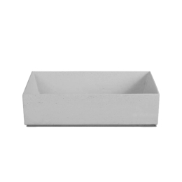 Lavello Da Esterno In Cemento 53x29,5x14 Delfi Grigio Kam