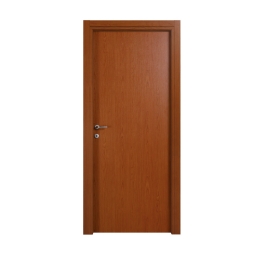 Porta reversibile a battente con telaio ciliegio 60x210 cm