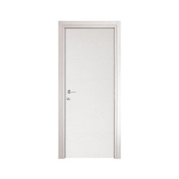 Porta reversibile a battente con telaio frassino bianco 80x210 cm