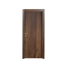 Porta reversibile a battente con telaio noce quercia 70x210 cm