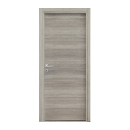 Porta reversibile a battente con telaio rovere grigio 60x210 cm