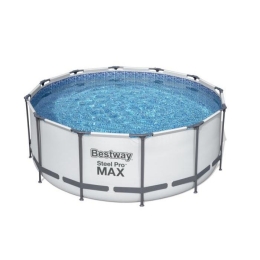 Piscina fuori terra rotonda ø 3,66x1,22 mt con pompa Steel Pro MAX Bestway