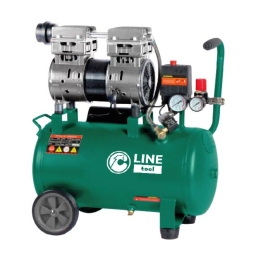 Compressore Oilless 24L 1Hp 8 Bar Silentairc-24