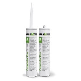 Silicone per fughe Kerakoll Fugabella Eco Pu 40 310 ml grigio ferro 50009 04