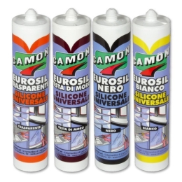 Silicone acetico universale Camon EUROSIL 280 ml 120403 trasparente