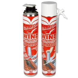 Schiuma poliuretanica per tegole e coppi manuale Camon WIND 750 ml 139186