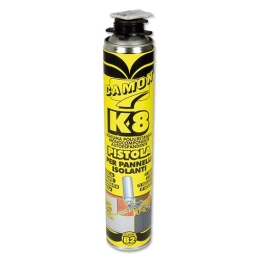 Schiuma poliuretanica per pannelli isolanti pistola Camon K8 800 ml 139209