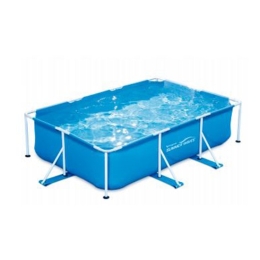 Piscina Fuori Terra 300x200x75 Cm Con Telaio In Acciaio Summer Waves