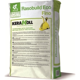 Intonachino di finitura Kerakoll Rasobuild Eco Fino 25 kg 01847 bianco