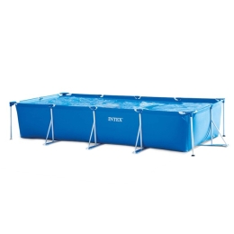 Piscina Fuori Terra Rettangolare Intex Frame 450x220x84 + Pompa 28274