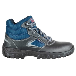 Scarpa antinfortunistica Cofra modello Soho S3 SRC nero/blu
