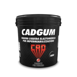 Cad Gum 20 kg nero Guaina liquida impermeabilizzante pronto uso