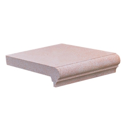 Gradino In Cemento 36x25 Cm Idrofugato Levigato Rosa Salmone Imer