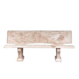 Panchina da esterni 180 cm in cemento decorativo Artistica mediterranea mod. Finto Pietra
