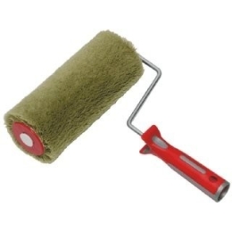Rullo nylon cordonato poliammidico antisolvente per pittura Ø 48 mm x 25 cm verde scuro