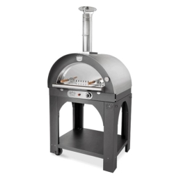 Forno Per Pizza A Gas 80x60 In Acciaio Pulcinella Clementi Con Supporto