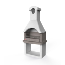 Barbecue In Cemento Da Giardino A Carbonella 88x58x197 Columbia Sarom